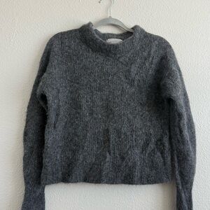 Everlane Alpaca Wool Sweater | Women’s Small Winter Longsleve Grey Sweater